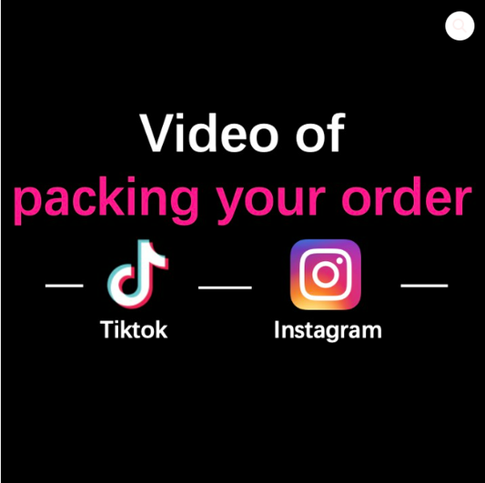 Video of packing your order